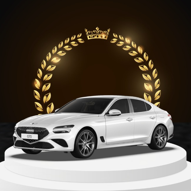 제네시스 G70 장기렌트 25년형 48개월 2륜 5인승 가솔린 터보 2.5 기본모델