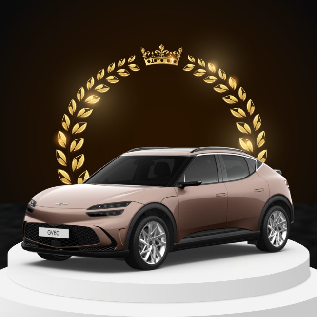 제네시스 GV60 장기렌트 25년형 48개월 2륜 5인승 전기 스탠다드 기본모델