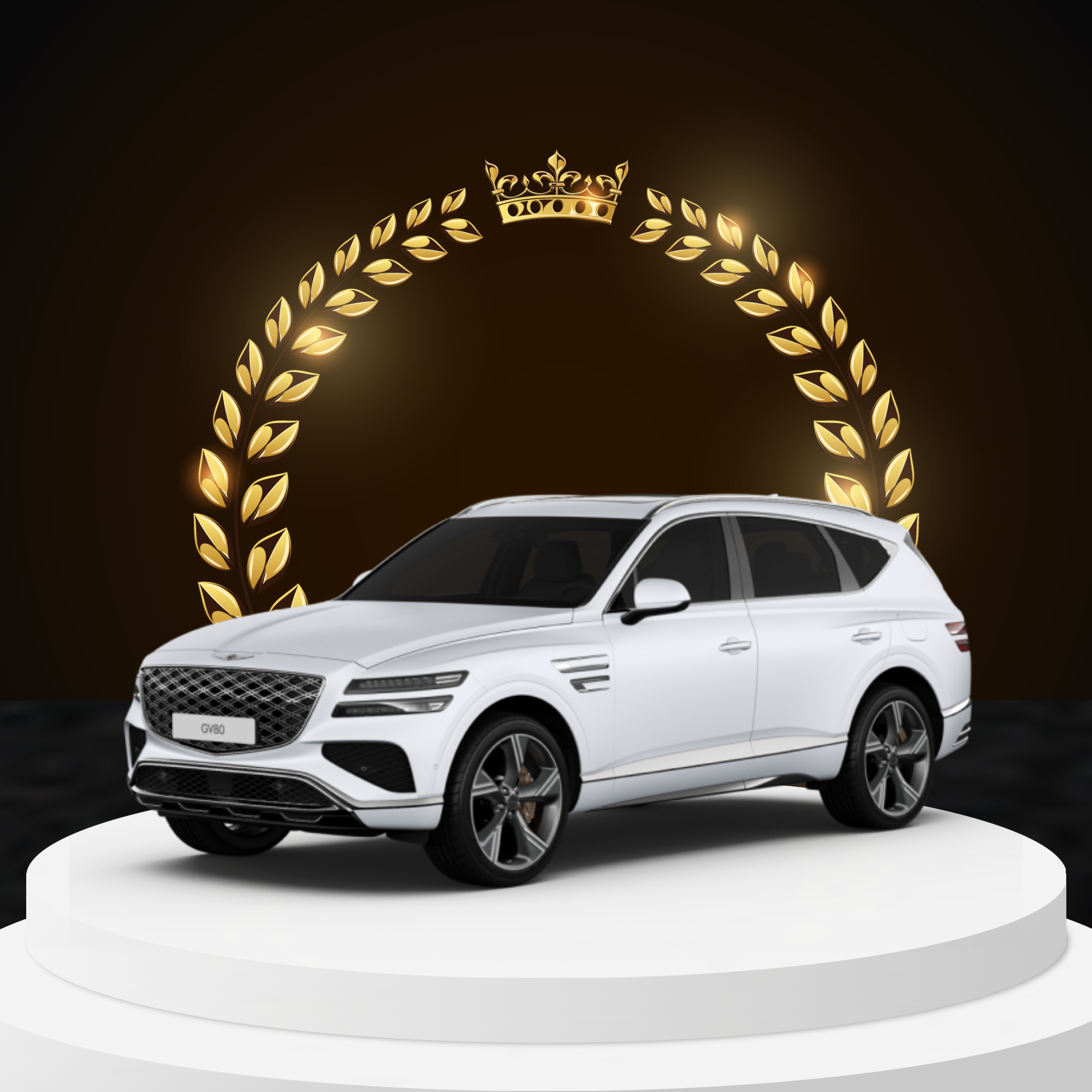 제네시스 GV80 장기렌트 25년형 48개월 2륜 5인승 가솔린 터보 2.5 기본모델